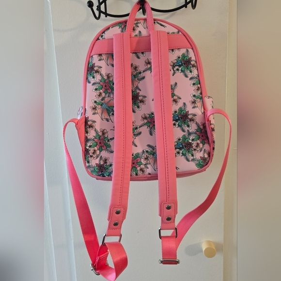 Loungefly Stranger Things Creatures Mini Backpack Pink NWOT main image 4